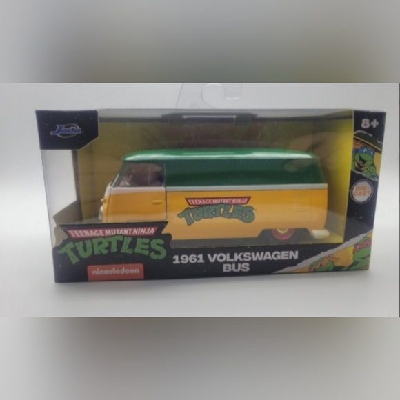 Jada Toys – Hollywood Rides Teenage Mutant Ninja Turtles 1961 VW Bus Die-Cast - Picture 1 of 6